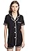 Cosabella Women's Bella Short-Sleeve Cotton Boxer Pajama Set