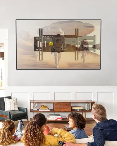 FORGING MOUNT Long Arm TV Wall Mount for 42-80 inch TVs, 43\" Extension Full Motion TV Mount with Articulating Arm Swivel,Tilt and Level Adjustment, MAX VESA 600x400mm, Holds up to 110 lbs
