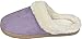 LUXEHOME Women's Cozy Fleece House Footwear/Slippers(1-08) (XXL/9-10 US, Light Purple)