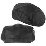 BESPORTBLE 2 Piezas Gorro Chef Unisex Transpirable y Reutilizable para Cocina Panadería y Catering Diseño Cómodo para Mujeres y Hombres Adecuado para Trabajo y Uso Diario