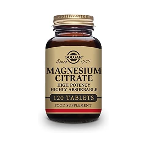 Solgar Magnesium Citrate - 120 capsulas Cover