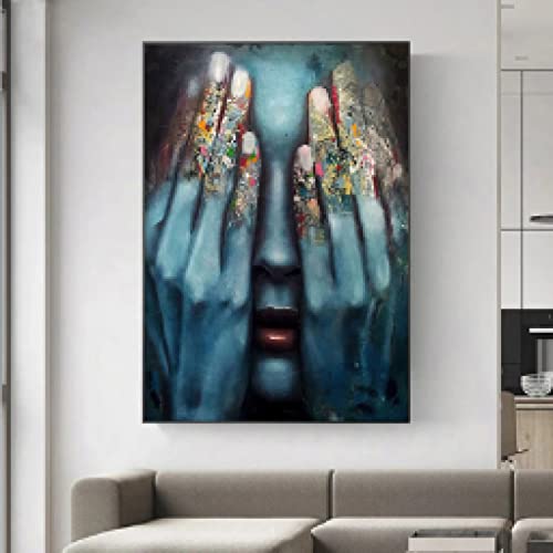 Tableau moderne abstrait en impression sur toile haute définition - 3