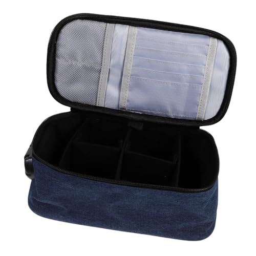 Trousse de voyage Healvian compartimentée, trousse de toilette et maquillage ados
