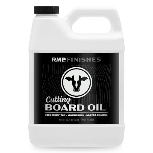 RMP Finishes Cutting Board Oil for Wood Butcher Block, Charcuterie, Food Grade Finish, 32oz