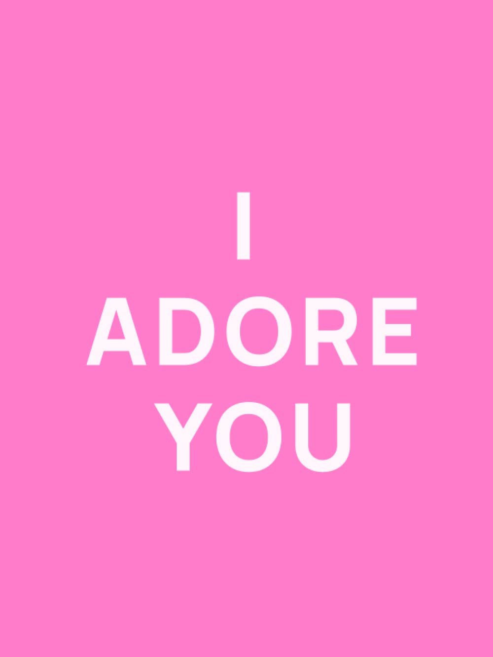 Livre de chevet I Adore You objet deco tendance pour etagere et table basse