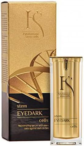 Research Product Eye Dark with Stem Cells, Hesperidin, VW dipeptide, Palmitoyl, DMAE, Hyaluronic Acid, Chrysin, N-hydroxisucinimid & TrioStem3 Complex for Men & Women 15 ml Made in Switzerland