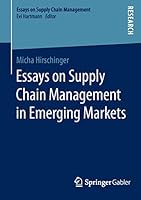 Essays on Supply Chain Management in Emerging Markets 3658119454 Book Cover