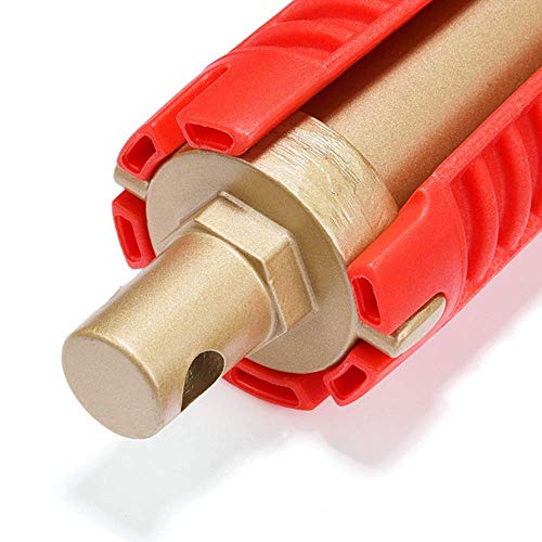 Multifunctional Faucet and Sink Installer Tool, Double Head Plumbing Fitting Faucet Wrench Sink Wrench Water Pipe Spanner Tackle for Plumbers and Homeowner's Kitchen Bathroom Toilet Bowl Installation