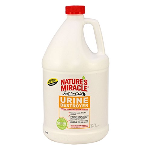 Nature's Miracle Just for Cats Urine Destroyer 128oz (Gallon)