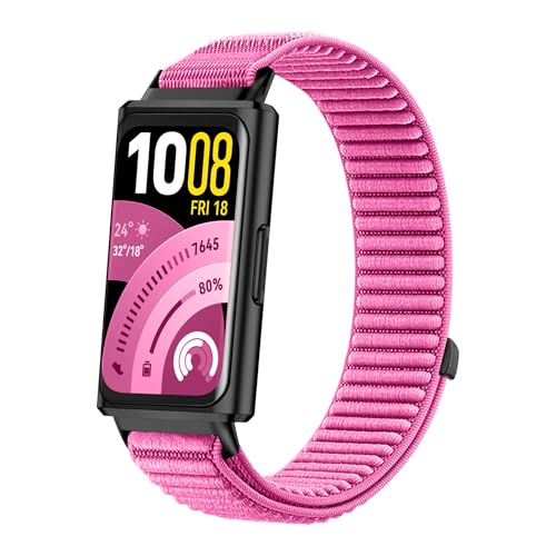 [linleiyo] �݊��� For HUAWEI Band 11/11 Pro/11 NFC �p �����o���h �i�C������ �҂ݍ��݃x���g �y�� ����ɂ��� ���ߎ��� �ʃt�@�X�i�[ �X�|�[�c �����j���O �ʋ� �ʊw �A�E�g�h�A���� (P) [���s�A���i]