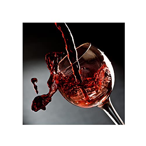 Peinture vin rouge nordique moderne pour mur de bar et cuisine conviviale