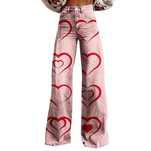 Pantalon décontracté pour femme pantalon fluide taille haute élastique