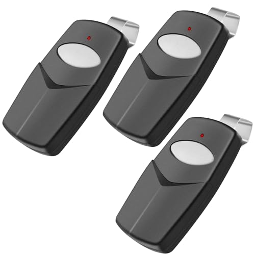 3 for 10 Pin Multicode Gate Door Opener Remote Control 10 Dip Switch Compatible with 10 Digit Multi-Code Garage Door Opener Control Transmitter 308911 3070 3060 1089 300MHZ