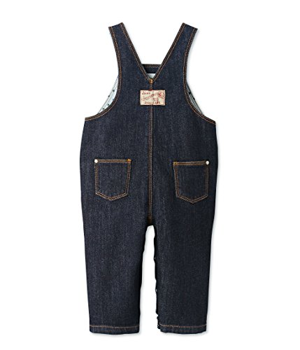 Petit Bateau - Salopette a Barchetta, Bimbo, Blu