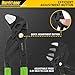 HURRICANE 10 inch Pump Pliers Wrench, Quick Adjustment Button,Versatile Jaws for Gripping and Turning, Wide Application Range for Pliers and Wrench, 2 in 1