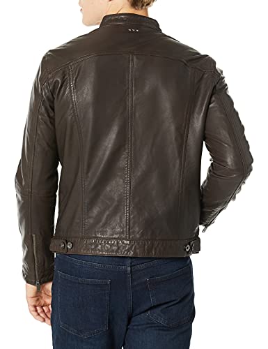 John Varvatos Men's Brando Leather Jacket2