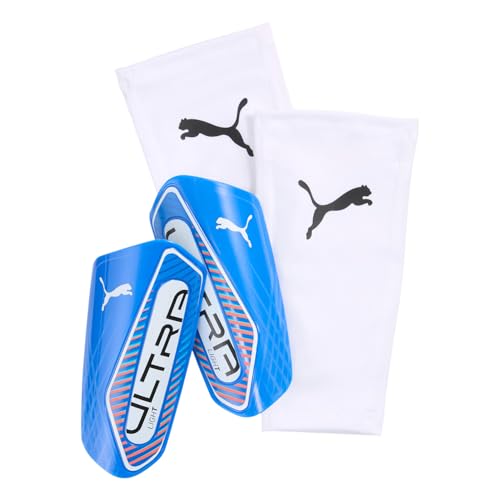 Protège-tibias de football Puma Ultra avec manchons de compression légers