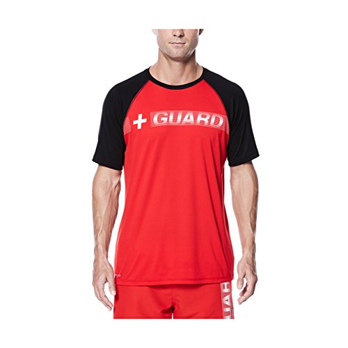 Nike Guard Performance Short Sleeve Hydroguard Male University Red Large