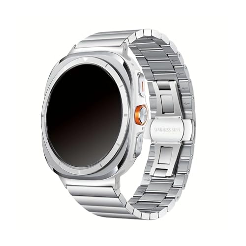 Bracelet acier inoxydable Samsung Galaxy Watch Ultra 47mm métal élégant