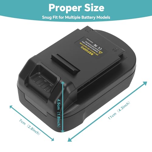 Adaptateur de batterie 20V solution pour outils Porter-Cable 18V