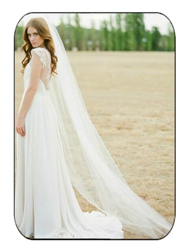 Unsutuo 118x118 Cathedral Veil Ivory