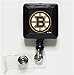 NHL Boston Bruins Retractable Badge Holder, Black