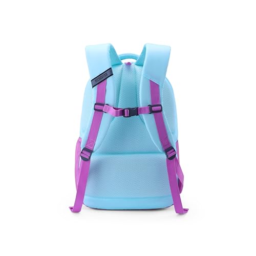 Image of American Tourister Ollie 4.0 Xl 01 G.C.Blu, Extra Large School Backpack, Age 8-12 Years, 3 Compartments,3D Glasses Inside - Atplayunique 32.5 Ltrs Capacity - Girls