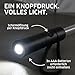 G4P protect G2 LED Regenschirm für Hundebesitzer – Leuchtender Regenschirm mit Licht & Farbwechsel – Schirm mit integrierter LED-Taschenlampe – Sicher Gassi gehen bei Dunkelheit – 102 cm Durchmesser