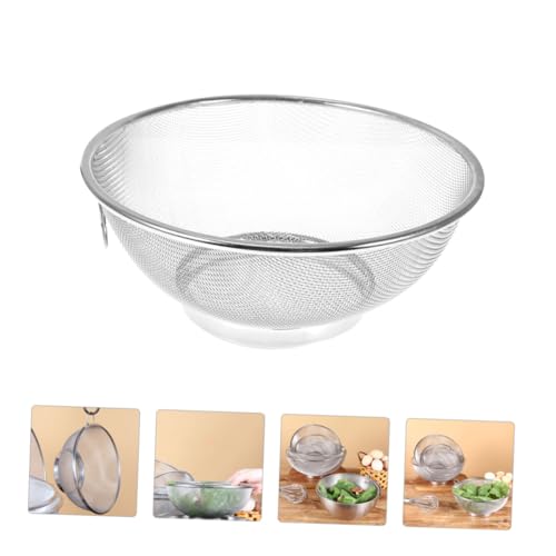 Colador de acero inoxidable para cocina tipo cesta miniatura 7