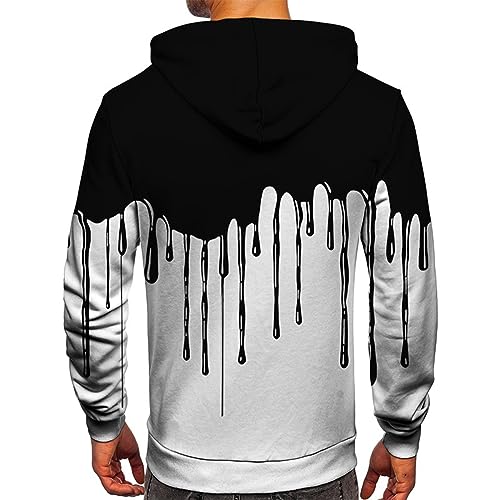 Ymosrh Men's Novelty Print Hoodie Pullover Long Sleeve Drawstring Casual Hooded Sweatshirts, M-6XL2