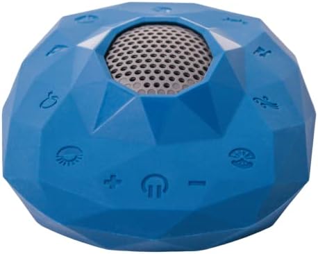 Zenimal Teen and Adult Meditation and Sleep Track Screen-Free Audio Player - Promotes Mindfulness, Includes 9 Audio Meditations, 60 Minutes of Relaxing Music, Ocean Waves, and White Noise, Blue