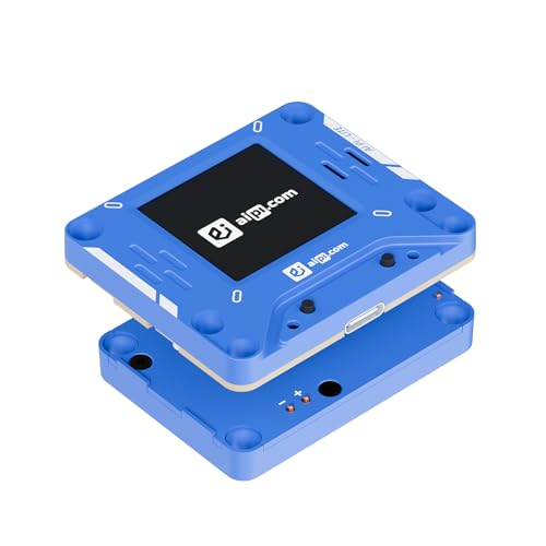 X-Origin AIPI-Lite AI Companion Robot, Interactive Talking AI Robot, ChatGPT Powered, Voice Cloning, Memory Storage, Portable Emo Robot with Battery for Emotional Support (Blue)