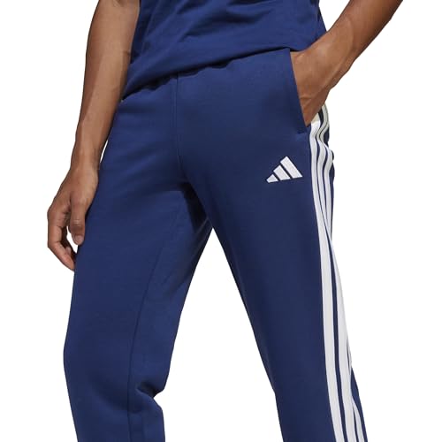 adidas Unisex Kinder Essentials 3 Stripes Pants, Dark Blue/White, 11-12 Years – Ansicht 4