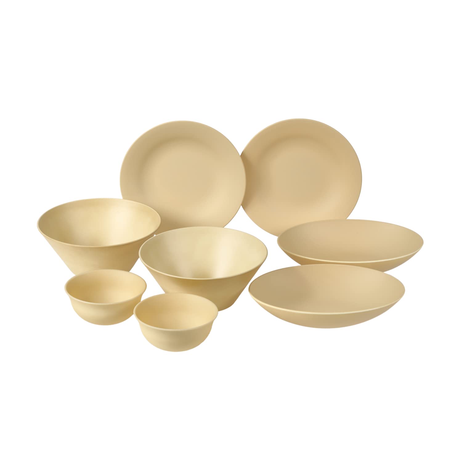 Amazon.co.jp: rebirth(リバース) ナチュラルシリーズ 食器セット 8点