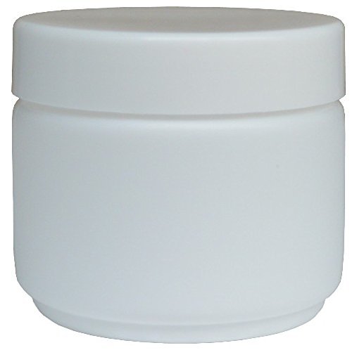 20 piezas Botes de crema tapa incluida/versión básica 50ml (blanco)