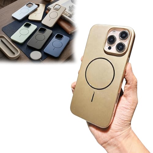 Solid Color Soft Touch Magnetic Case for iPhone,Slim Matte Shockproof Phone Back Slim Fit, Minimalist Magnetic Phone Case, Soft 