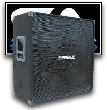 Seismic Audio - 412 GUITAR SPEAKER CABINET - 4x12 400 Watts PA/DJ PRO AUDIO