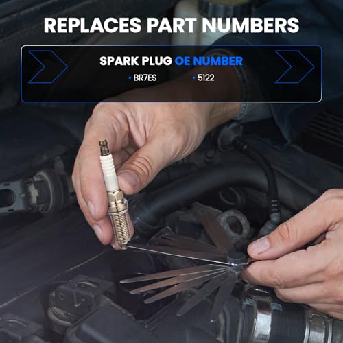 Image of Iridium Spark Plug BR7ES 4 Pack for Honda Accord