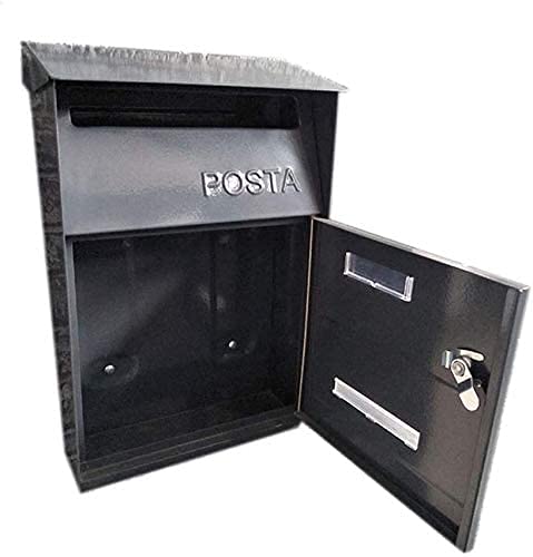 briefkasten anthrazit briefkasten European Villa Home Outdoor Garden Einfache Kreative Einfache Kreative wasserdichte Zeitungsbox Paketbox Drop Box 1015