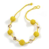 Material: cristal, concha de mar.