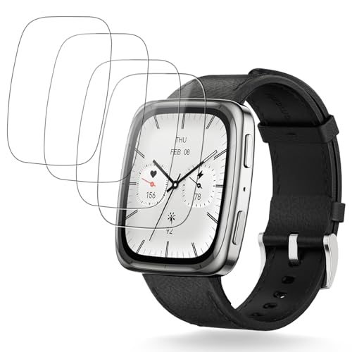 �y4���Z�b�g�zFor Amazfit Active 2 Square �p �t�B���� �ی�t�B���� �����K���X�t�B�����yNOUKAJU�z �t���ی�t�B���� �d�x9H ��U�h�~ ���h�~ �����ߗ� �w��h�~ �����ȒP �ɔ� ��������