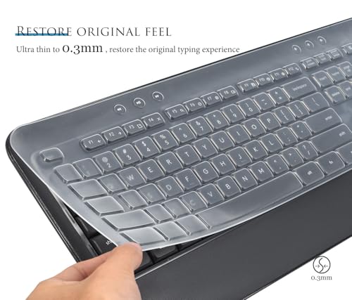 Protector de teclado para Logitech MK545 MK540 silicona miniatura 4