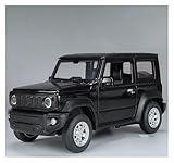 MOCALUX Modèle Réduits 1:24 pour Suzuki pour Jimny Modèle Réduit De Voiture en Alliage Métallique Moulé sous Pression Voiture Diecast(Le Noir)