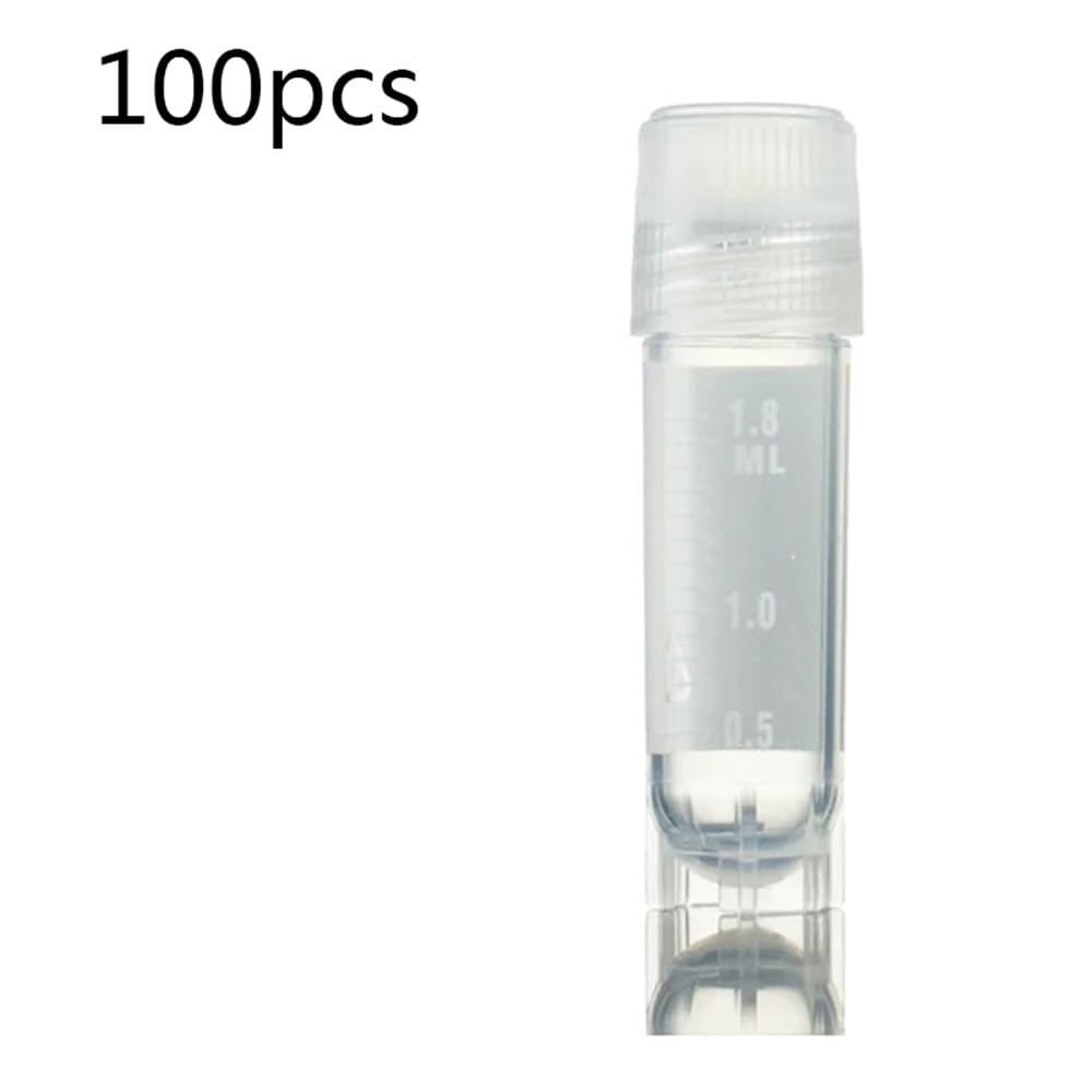 Laborausstattung und -bedarf 100 teile/los 2 ml Kunststoff Fläschchen Rohr Mit Schraube