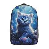 Photo Gallery lmymoney zaino scolastico con gatto e fiori, per ragazze e ragazzi, con tasca, alla moda, per bambini, 17 pollici Photo Gallery lmymoney zaino scolastico con gatto e fiori, per ragazze e ragazzi, con tasca, alla moda, per bambini, 17 pollici