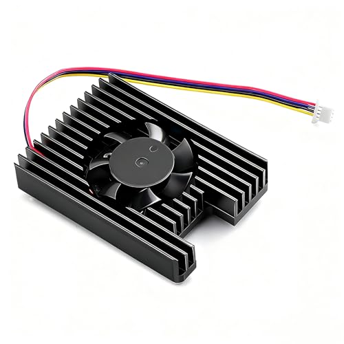 Disipador de calor para Raspberry Pi CM5 de aluminio mecanizado de alta conductividad