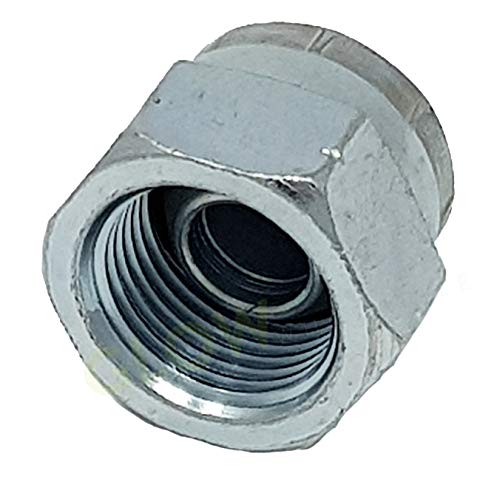 GLOW - 3/8" BSP femelle Bouchon obturateur Stop - Composant professionnel en acier inoxydable très résistant pour nettoyeur à jet industriel Tuyau mâle femelle adaptateur Cover