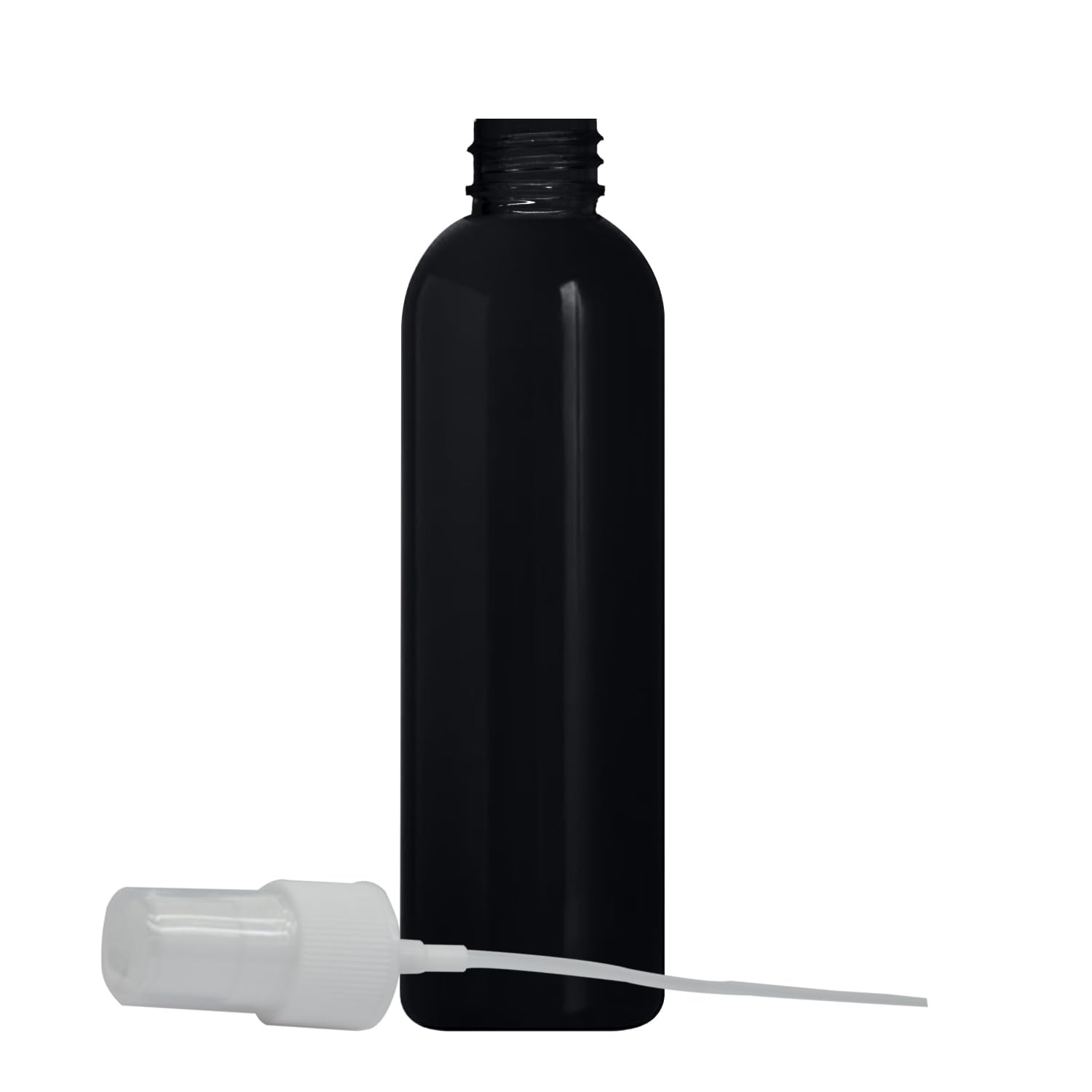MADHYA Black PVC Pump Bottle Spray Dispenser, Empty Fine MistMini Travel Cylindrical Bottle, Portable Refillable Makeup Sprayer Containers for Perfume, Liquids, Aromatherapy, Pack Of 1-image-39