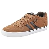 Hipoalergénico. Globe Encore-2 Zapatillas de Skateboard - Tan/Brown - US 9.5