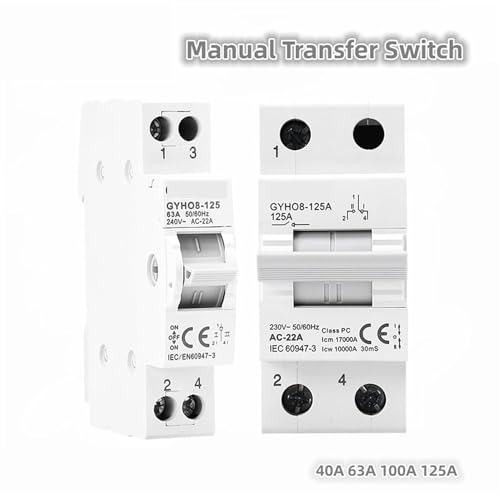 Disjoncteur isolant GYHO8 1P interrupteur de transfert haut de gamme
